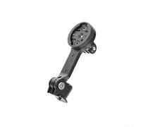 Soporte para ordenador de bicicleta para Trek Madone S17 - Aluminio Out-Front Mount para Garmin para wahoo para bryton GPS Ciclismo y cámara Bicicleta de Carretera MTB Accesorios Negro (A)