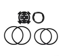 Soporte para ordenador de bicicleta para unidades Garmin Edge con ABS y construcción de goma, soporta opciones de montaje de vástago o manillar