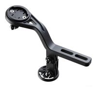Soporte para ordenador de bicicleta, soporte de extensión de manillar de aleación de aluminio, resistente a los golpes para bicicletas de carretera Garmin