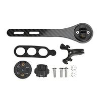 Soporte para ordenador de bicicleta, vástago de manillar integrado, fibra de carbono, aleación de aluminio, soporte para ordenador de bicicleta