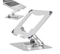 Soporte para ordenador portátil, 10,24 pulgadas, ergonómico, acero al carbono, soporte para ordenador para un escritorio portátil mejorado con altura ajustable, soporte elevador para el hogar, lugar