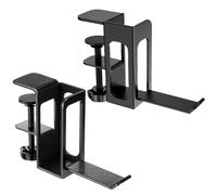 Soporte para ordenador portátil bajo el escritorio, estante vertical para ordenador portátil, soporte multifun StandDesktop para ordenador portátil,