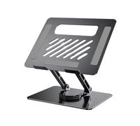 Soporte para ordenador portátil de 360 grados, soporte para ordenador de 11 TB de 17,3 pulgadas, metal Laptop Riser Holder With Ventilation For Desk