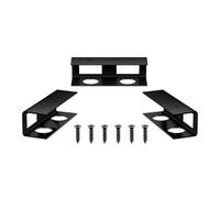 Soporte Para Ordenador Portátil Debajo Del Escritorio - Metal | Soporte Para Laptop Debajo Del Escritorio | Montaje Oculto | Porta Portátil Para Organizar El Espacio De Trabajo | Estante De