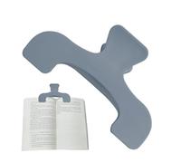 Soporte para páginas de libros, marcadores de libros de 12 x 7 cm para leer, marcas de clip de página portátil, abrazadera de marcador de estilo receptor para suministros escolares en casa, abrazadera