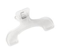 Soporte para páginas de libros - Pinza para contable transparente | Versátil para envasado de alimentos, hojas de prueba documentos, escuela, hogar, cocina, librería