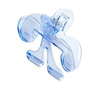 Soporte para páginas de libros - Porta libros transparente con ángulo de 12 ° | Abridor de libros para leer, libros de música y cocina | Pinza antideslizante para libros de texto, cuadernos, aulas y