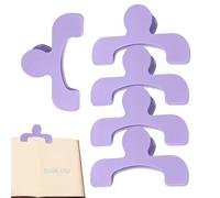 Soporte para páginas de libros | Soporte para libros de piano 5X | Clips de página de libros de texto para sostener abierto multifunción para partituras