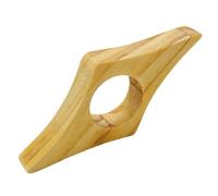 Soporte para páginas de pulgar de madera, marcapáginas creativo hecho a mano, regalo para amantes de libros y profesores