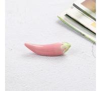 Soporte para palillos, 4 piezas de soportes for palillos chinos con forma de chile, soporte de cerámica for palillos chinos, cuchara, tenedor, palillos, decoración de mesa de comedor for el hogar, ado