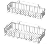 Soporte para palillos de acero inoxidable 304 con ventilación transpirable de 360 grados para un secado rápido, escurridor de cubiertos y gancho lateral para una mejor organización de la cocina (S+L)
