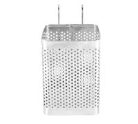 Soporte para Palillos de Acero Inoxidable Cubiertos Colgantes Cesta Secado Escurridor Vajilla con Utensilio Cocina (B)