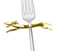 Soporte para Palillos de Metal - Organizador de Cubiertos para Mesa,Soporte para Cubiertos con Forma de Animales Divertidos, Estructura para Tenedores de Acero Inoxidable