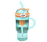 Soporte para palillos de paja, taza de hielo grande, botella de agua con asa para cámper, multiusos, equipo de camping para niñas