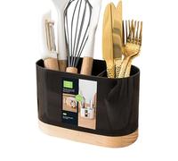 Soporte para palillos - Estante de almacenamiento para palillos, para palillos, para palillos, de cocina con base de madera, soporte para utensilios de cocina