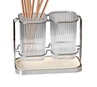 Soporte para palillos para lavavajillas | Organizador de cubiertos | Caja de almacenamiento de cubiertos, para encimera, fregadero, armarios, escritorio, interior