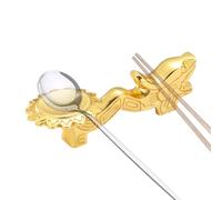 Soporte Para Palillos,Soporte Organizador 2 En 1 Con Diseño De Cabeza De Dragón | Reposacucharas Para La Encimera De La Cocina,Para Cubiertos, Cocina, Secado, Comida, Fiesta Y Aperitivos