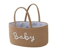 Soporte Para Pañales De Bebé Mejorado Bolsa Almacenamiento Bebé Espaciosa Contenedor Plegable Guardería Uso Doméstico Y Viaje Portátil