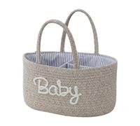 Soporte Para Pañales De Bebé Mejorado Bolsa Almacenamiento Bebé Espaciosa Contenedor Plegable Guardería Uso Doméstico Y Viaje Portátil