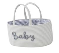 Soporte Para Pañales De Bebé Mejorado Bolsa Almacenamiento Bebé Espaciosa Contenedor Plegable Guardería Uso Doméstico Y Viaje Portátil