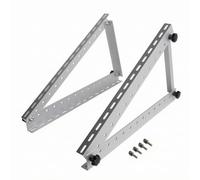 Soporte para Panel Solar con Inclinación , 45 Pulgadas 1140 Mm | Diseño Plegable y Portátil, Soporte Aluminio para Panel Solar, Resistente a la Corrosión, Estructura, Exteriores, Techo