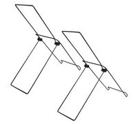 Soporte Para Panel Solar, Soporte Para Panel Solar - Soporte Para Panel Solar De 2 Piezas, Soportes De Montaje En Panel De Acero, Soporte De Panel Solar Plegable Portátil Para ,