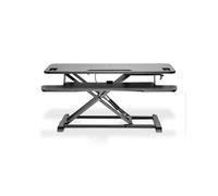 Soporte para pantalla plana - Digitus - DA-90380-1 - Negro - Ajustable - Escritorio autónomo