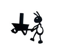 Soporte para pañuelos con Forma de Hormigas sonrientes, Unidad de Almacenamiento para baño, Superficies limpiables, artículo Decorativo para hogar, Regalo para Amigos, Hormigas Decorativas, de baño