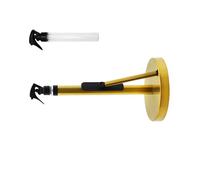 Soporte para pañuelos de baño de acero inoxidable de alta calidad combinado con un práctico soporte de botella de limpieza para un acceso rápido, accesorio de baño contemporáneo
