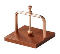 Soporte para pañuelos de estilo retro, diseño resistente al viento, construcción de madera maciza para uso en interiores y exteriores, decoración bucólica para el hogar y la cocina