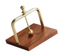 Soporte para pañuelos de estilo retro, diseño resistente al viento, construcción de madera maciza para uso en interiores y exteriores, accesorio de mesa de comedor a prueba de viento