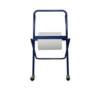 Soporte para Papel Bobina Industrial con Ruedas - Porta Rollos para Taller Profesional de Coches, garajes, Bricolaje