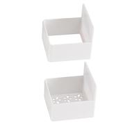 Soporte para papel de cocina | estantes flotantes para el armario de pañales de cocina, estantes autoadhesivos para herramientas para el cabello, sin taladrar, organización para rulos, papel encerado