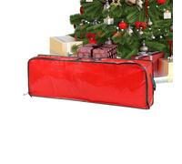 Soporte para papel de regalo - Contenedores grandes con asa - Organizador de almacenamiento con bolsillos interiores para papel de regalo, para debajo de la cama, sótano, garaje, armario, dormitorio