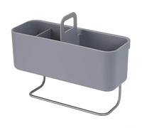 Soporte para papel higiénico con contenedor de toallitas húmedas adjunto fabricado con metal resistente a los arañazos para utilidad de baño a largo plazo