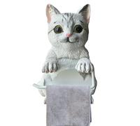 Soporte para Papel higiénico,Decoración De Interior Linda,Soporte De Papel Higiénico Divertido | Para Baño Cocina Oficina Apartamento Hotel Restaurante Amantes De Los Gatos