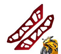 Soporte para parabrisas de moto de aleación - Soporte de montaje de moto de aleación de aluminio - Accesorios de repuesto antioxidante de liberación rápida para entusiastas del motociclismo viajes por