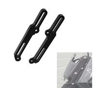 Soporte para Parabrisas de Motocicleta, Ajuste de Flujo de Aire, ajustadores de Parabrisas para NC 750 X NC750X XA XDA DTC 2016-2020 NC750 XDA 2019 2020 2021 (Negro)