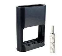 Soporte para paraguas de entrada - Paragüero multiusos, estante estable con pies antideslizantes, solución de almacenamiento compacta para entrada, organizador duradero resistente al agua con bandeja