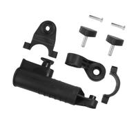 Soporte para Paraguas de Golf Ajustable, Portátil y Estable, PP Negro | Accesorio Multiuso para Silla, Cochecito y Carrito, Uso en Exterior, Ligero, Compacto, Negro