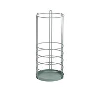 Soporte para paraguas de hierro forjado, elegante soporte para sombrilla y estante para flores para el hogar, la oficina y la entrada, solución duradera de almacenamiento de paraguas