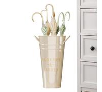 Soporte Para Paraguas - Organizador De Bastón De Almacenamiento Ďe Metal, Cubo Đe Cesta D́e Estante Alto D̄e Hierro Para El Lugar Dé Trabajo, Hogar, Pasillo Interior, Sala Ďé Estar, Porche, Balcón, En