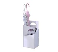 Soporte para Paraguas, Soporte para Paraguas, Soporte para Paraguas, estantes para Paraguas, Entrada, hogar, Oficina, decoración, WPC Impermeable con Bandeja de almacenam