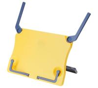 Soporte para partituras de escritorio, ángulos ajustables, soporte de música de mesa con clip de papel, extensible, soporte de lectura portátil