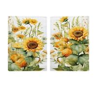 Soporte para pasaporte de girasol y maíz de poliuretano para mujeres y hombres, fundas para tarjetas para artículos esenciales de viaje, cartera de viaje para identificación, crédito, seguro, seguro