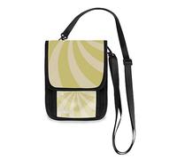 Soporte para pasaporte de viaje y cartera para el cuello, cartera de cuello de remolino para mujeres y hombres, bloqueo RFID, correa ajustable, 7.5 x 6 pulgadas, Twirl Swirl05, 7.5" x 6"
