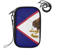 Soporte para pasaporte para viajes, bandera de Samoa | Organizador de documentos de viaje, bonito libro de pasaporte para mujer, impermeable