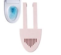 Soporte para pastillas de limpieza de inodoro de acero inoxidable, gancho ajustable para tabletas de lejía, organizador de depósito de baño sin residuos, ayuda de limpieza, diseño que ahorra espacio