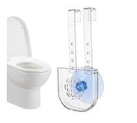 Soporte para pastillas para depósito de inodoro: organizador colgante ajustable, clip antideslizante para limpiar inodoros, accesorio de mantenimiento duradero para el baño | Para prevenir el versto