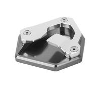 Soporte para patas de moto Para Honda para África para soporte doble pie soporte lateral placa de soporte ampliar extensión motocicleta(Gris)